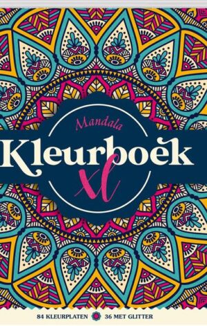 Kleurboek XL - Mandala - 9789464326789
