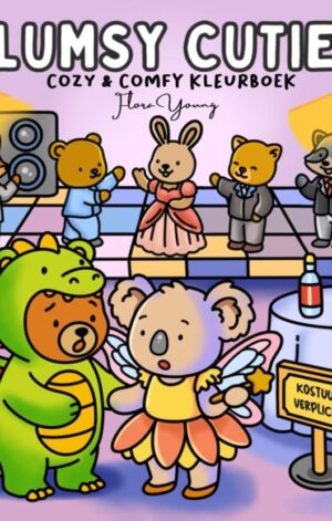 Clumsy Cuties (kleurboek) - 9789083666907
