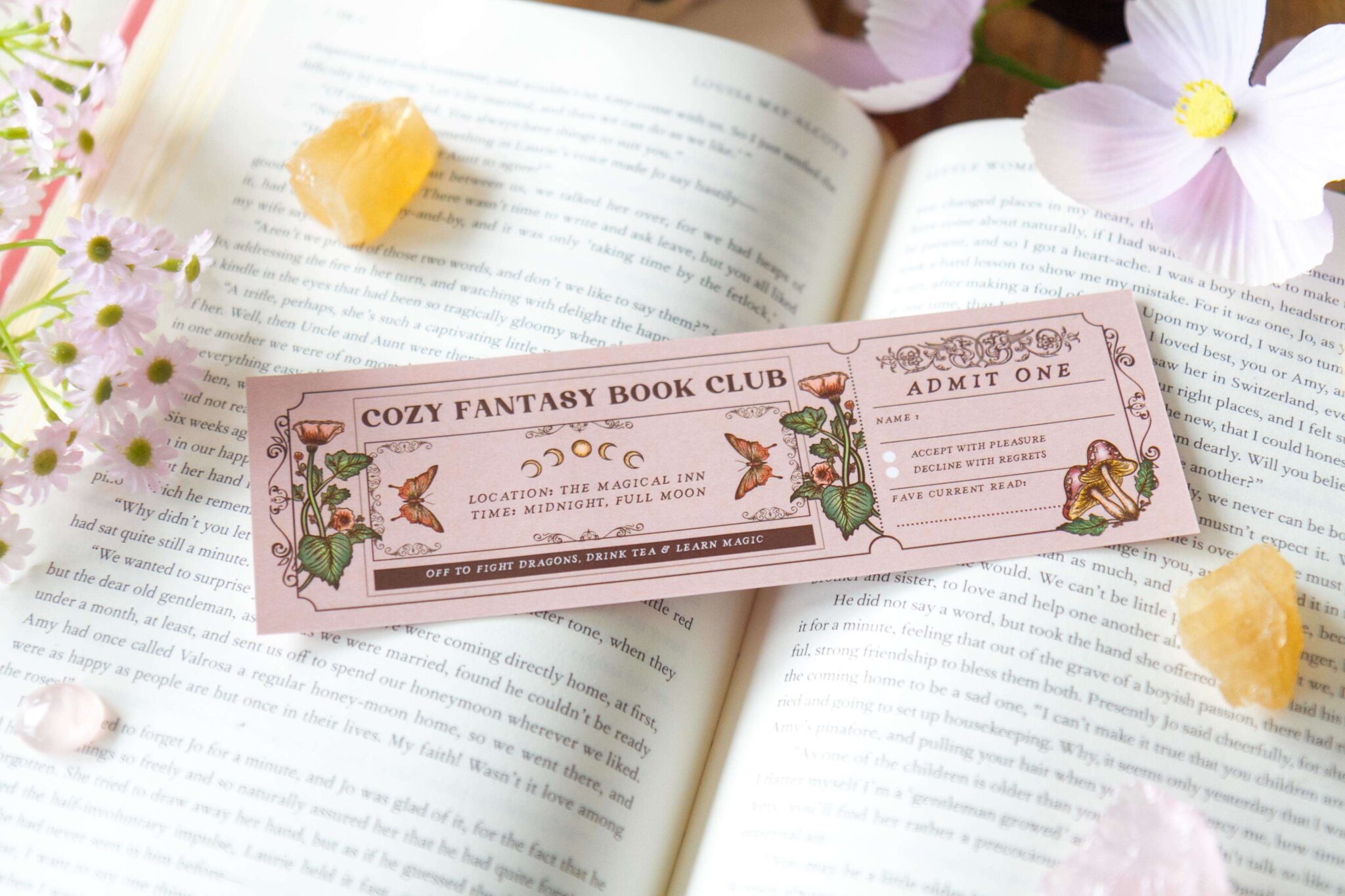 Cozy Fantasy Book Club Boekenlegger - Afbeelding 2