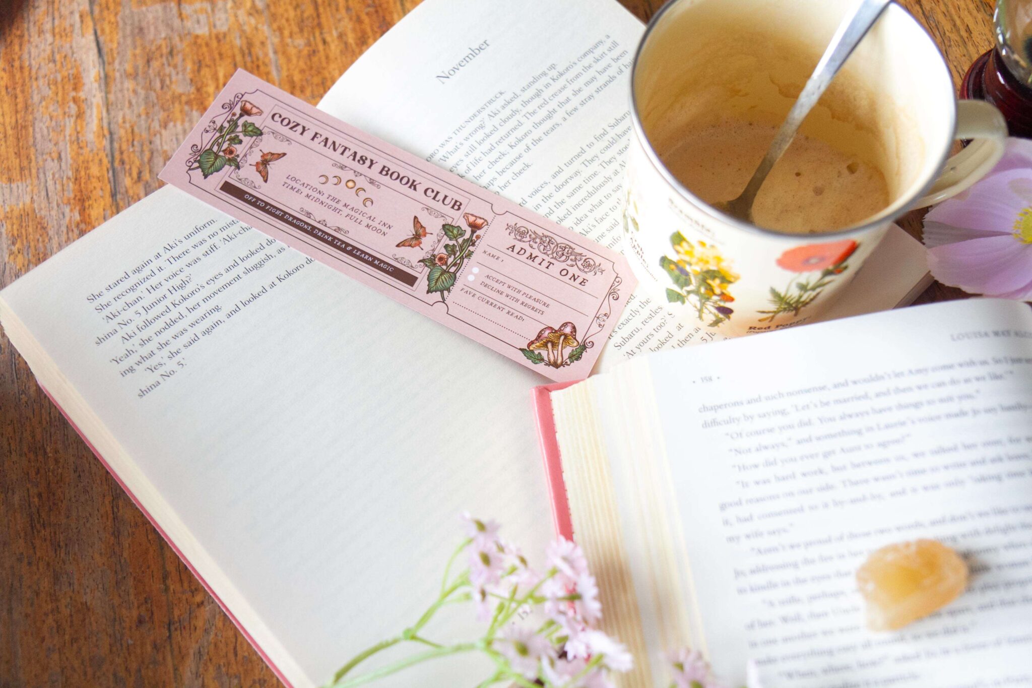 Cozy Fantasy Book Club Boekenlegger - Afbeelding 3