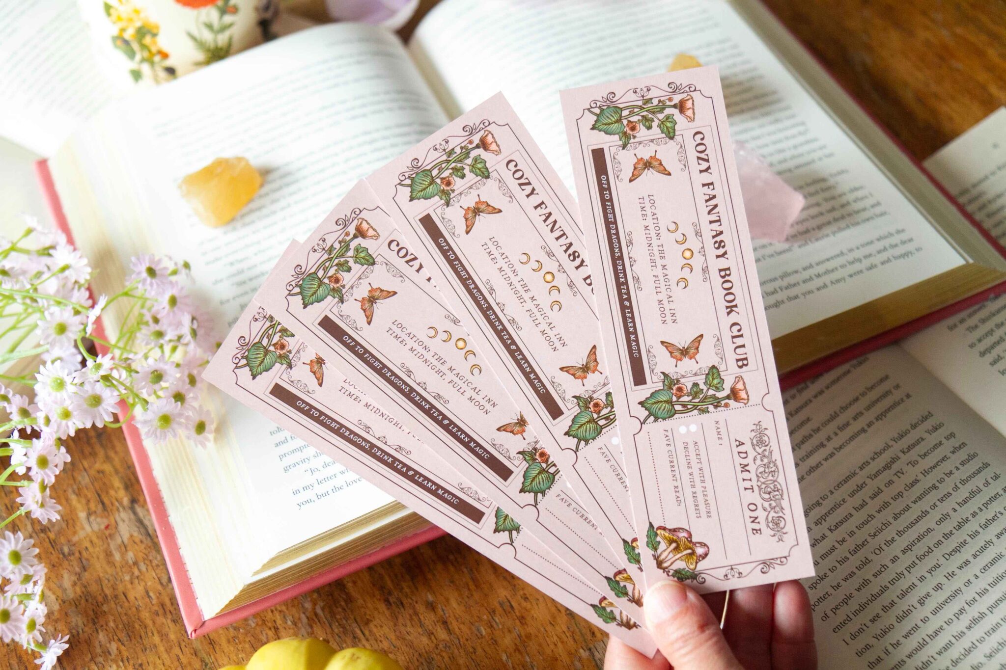 Cozy Fantasy Book Club Boekenlegger - Afbeelding 5