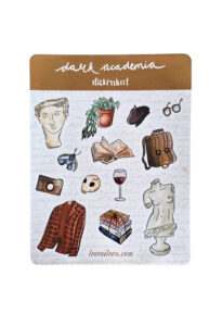 Dark Academia Stickersheet