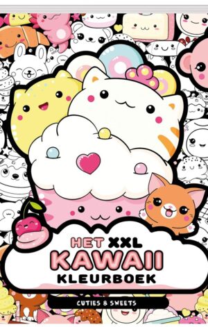 Het XXL Kawaii kleurboek - 9789465450247