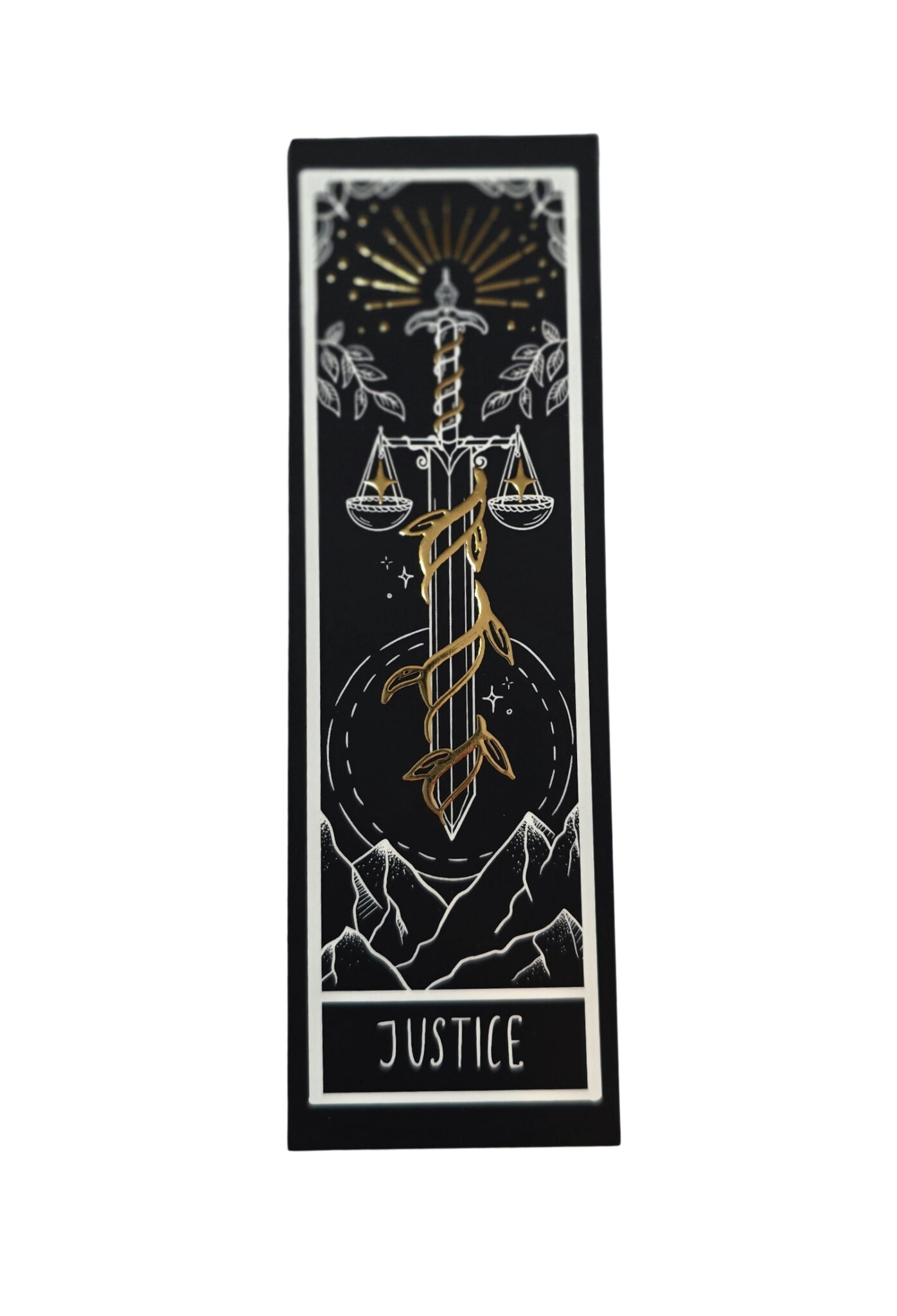 Justice Boekenlegger (met folie)