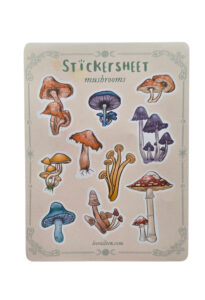 Mushrooms Stickersheet