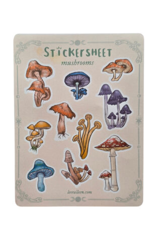 Mushrooms Stickersheet