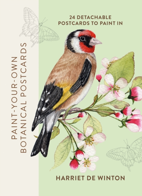 Paint-Your-Own Botanical Postcards - 9781846017100