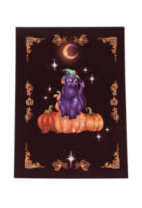 Pumpkin Cat Artprint