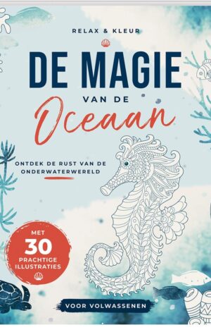 Relax en kleur - De magie van de oceaan (kleurboek) - 9789464329285
