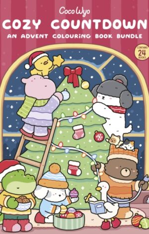 Coco Wyo: Cozy Countdown - An Advent Colouring Book Bundle - 9780241836507