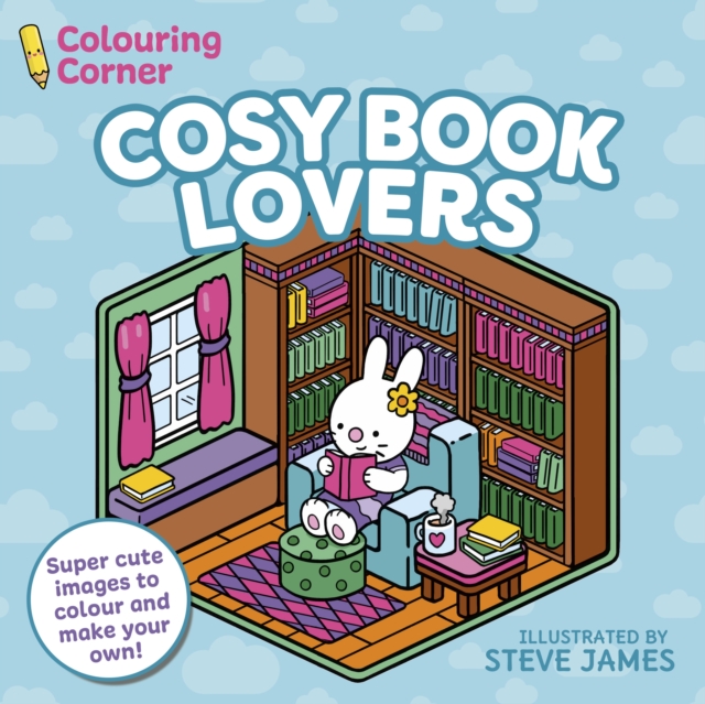 Colouring Corner: Cosy Book Lovers (kleurboek) - 9781398876156