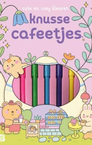 Cute en cosy kleuren: Knusse cafeetjes - 9789403245560