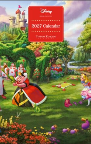 Disney Dreams Collection by Thomas Kinkade Studios 2027 Wall Calendar - 9798881609474