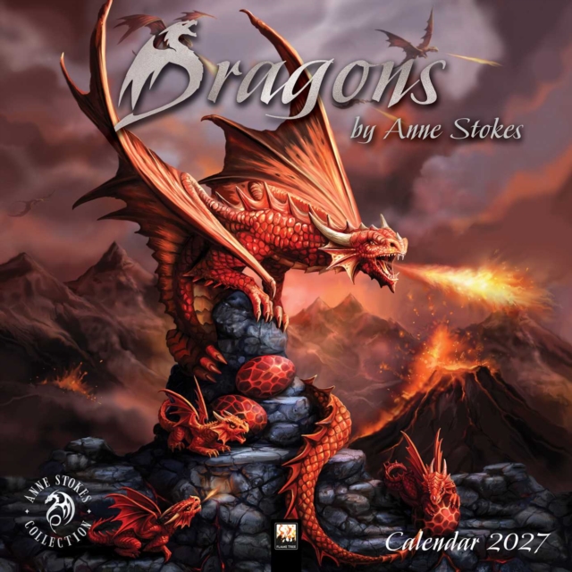 Dragons by Anne Stokes Wall Calendar 2027 - 9781806940134