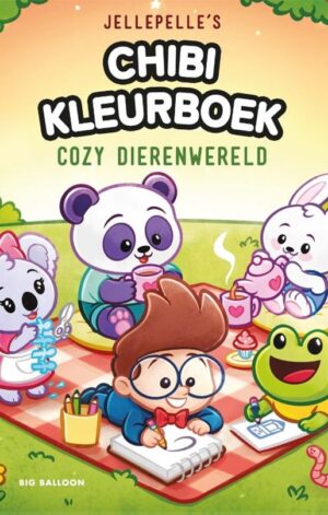 Jellepelle's Chibi kleurboek - 9789047883180