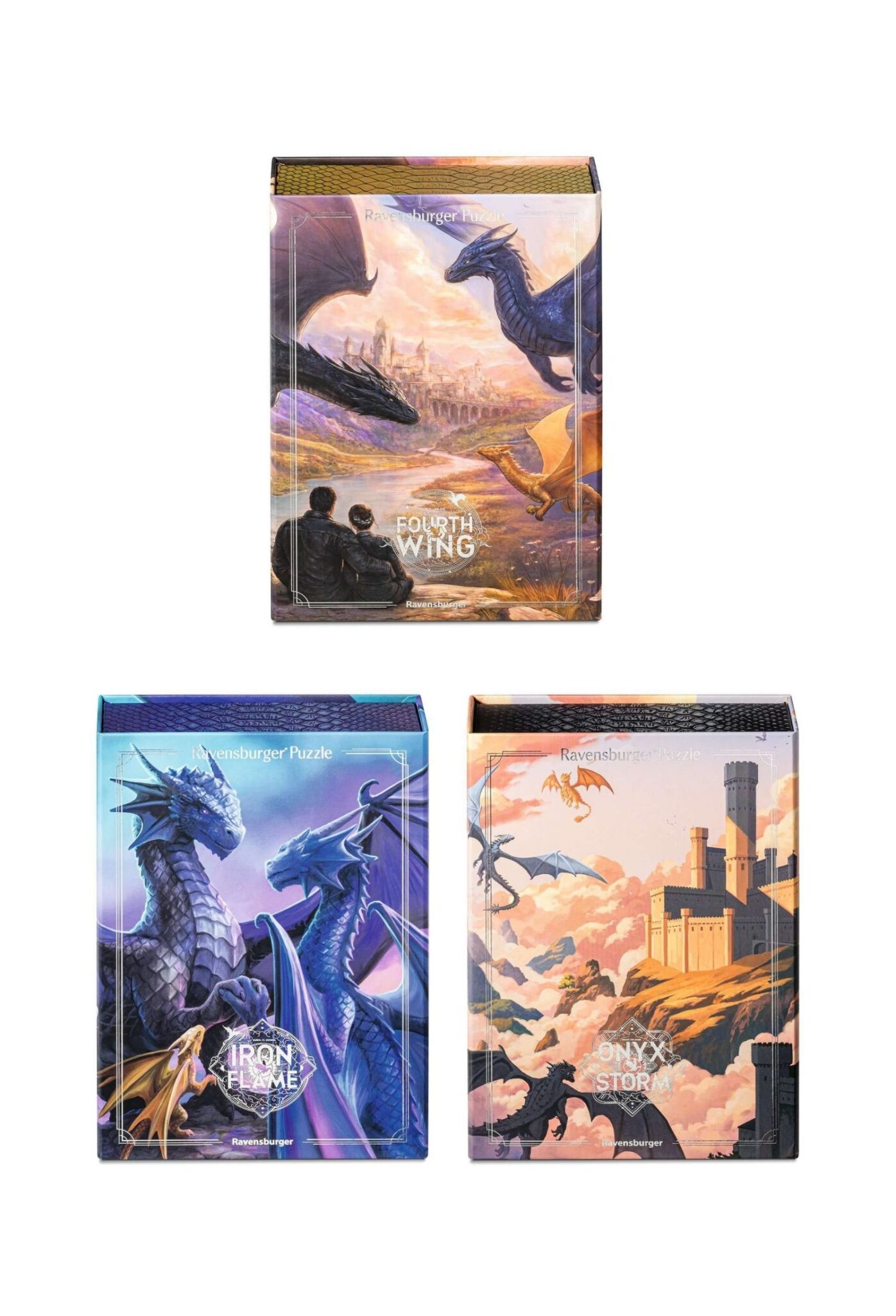 Puzzels - Bundel Fourth Wing, Iron Flame, Onyx Storm - Romantasy Collection