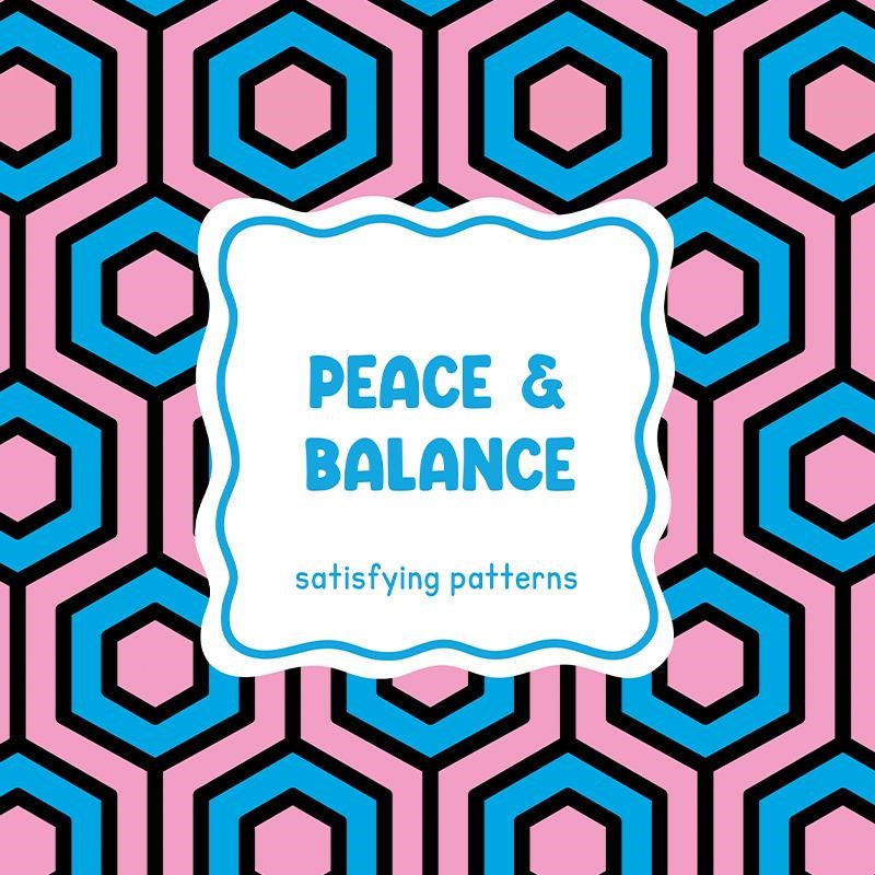 Satisfying patterns - Peace & balance (kleurboek) - 9789460974380