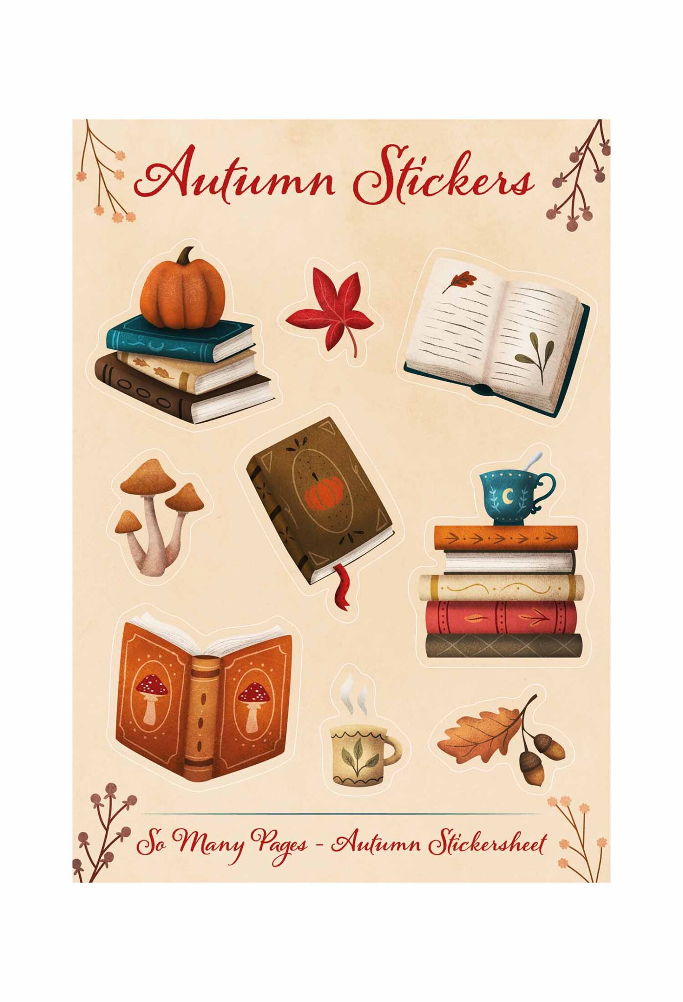 Stickersheet 'Autumn'