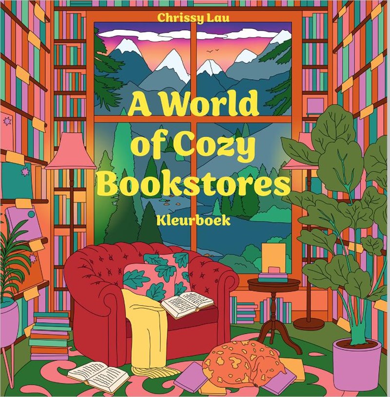 A World of Cozy Bookstores-kleurboek - 9789402722420