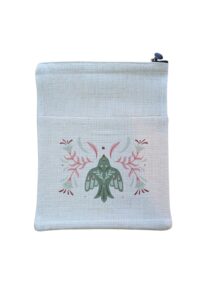 Book Pouch ‘Change the World One Page at a Time’ - 6096214647609
