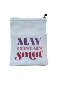 Book Pouch ‘Romance Reader / May Contain Smut’ - 6096218620622
