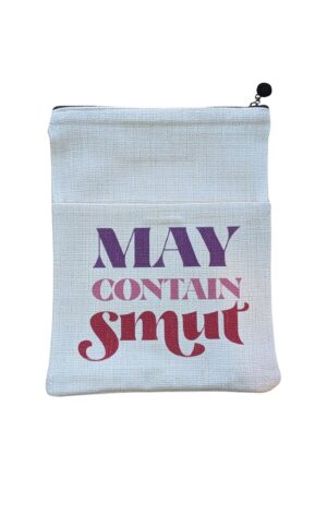 Book Pouch ‘Romance Reader / May Contain Smut’ - 6096218620622
