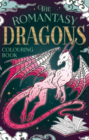 The Romantasy Dragons Colouring Book - 9781837999682