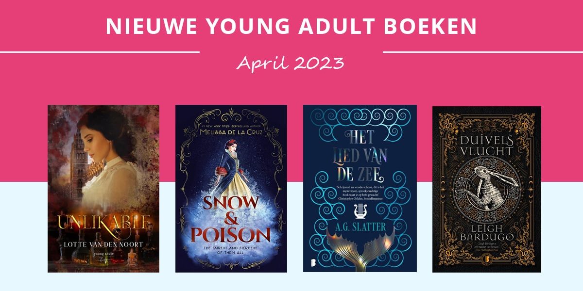 April 2023 nieuwe boeken