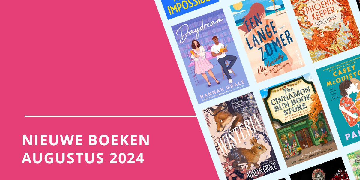 Nieuwe boeken augustus 2024