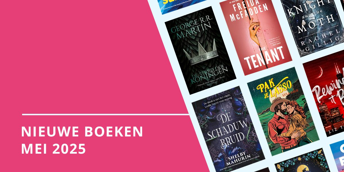 Nieuwe boeken mei 2025 - banner
